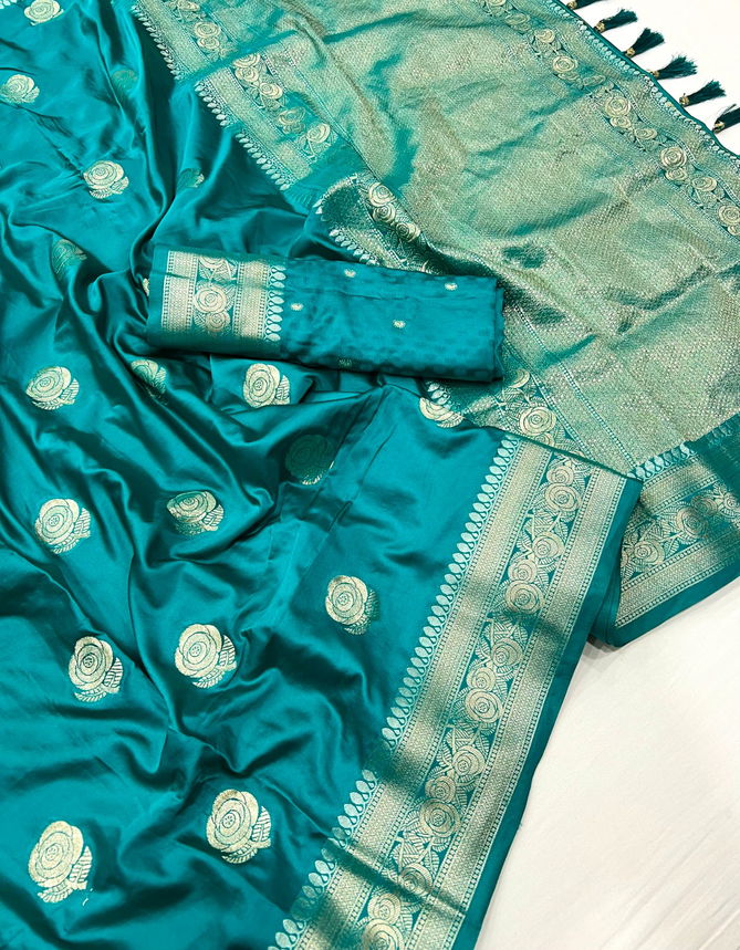 9670 Colour By Src Designer Silk Weaving Sarees Wholesale Shop In Surat	